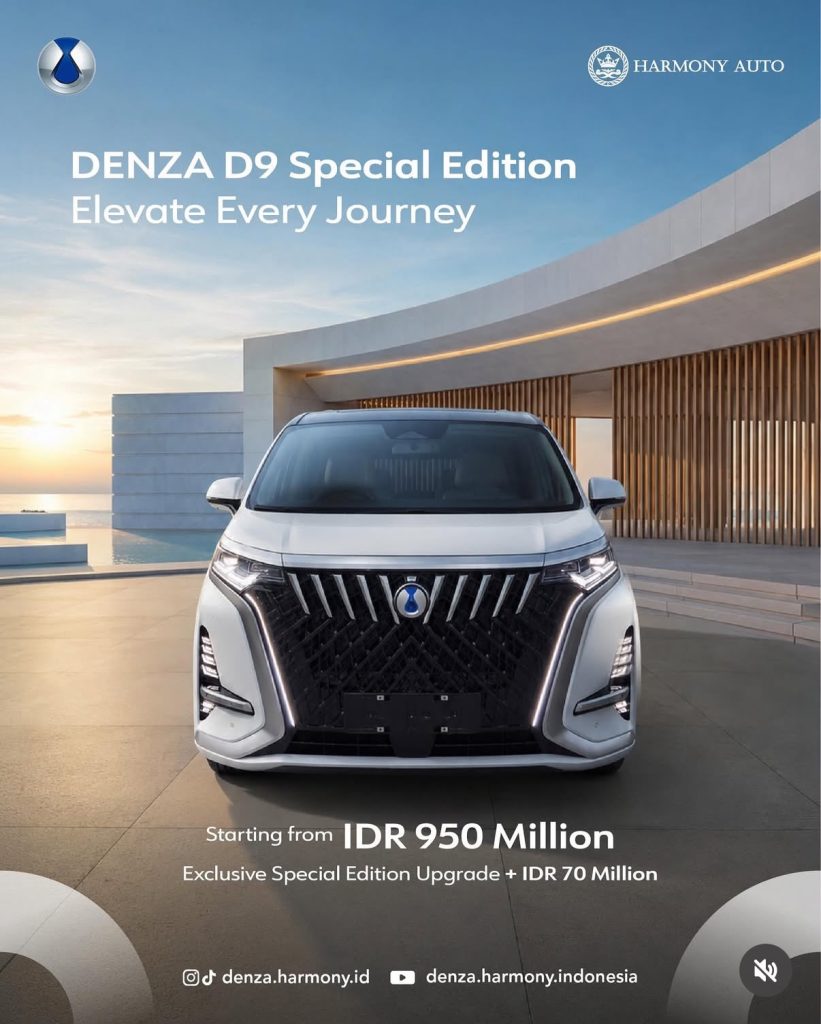 Promo Denza D9 Jakarta Indonesia 2026_27
